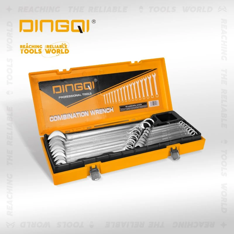 Combinação 16pcs Hand Wrench Set Case