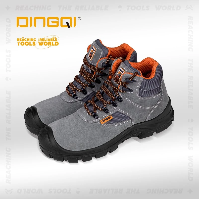 Botas de trabalho do dedo do de aço macio